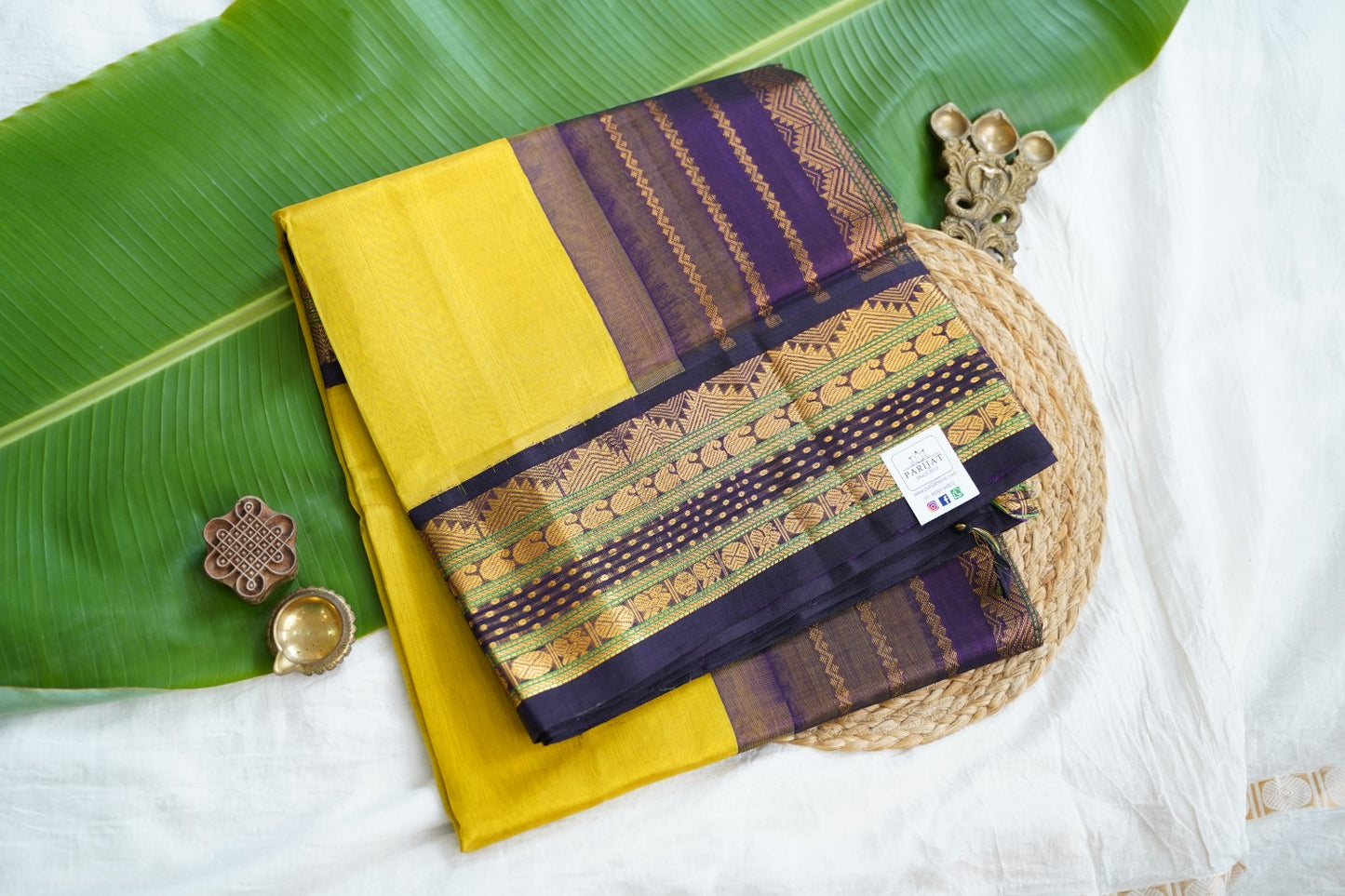 Kanchi Handloom Silk Cotton Saree PC17334