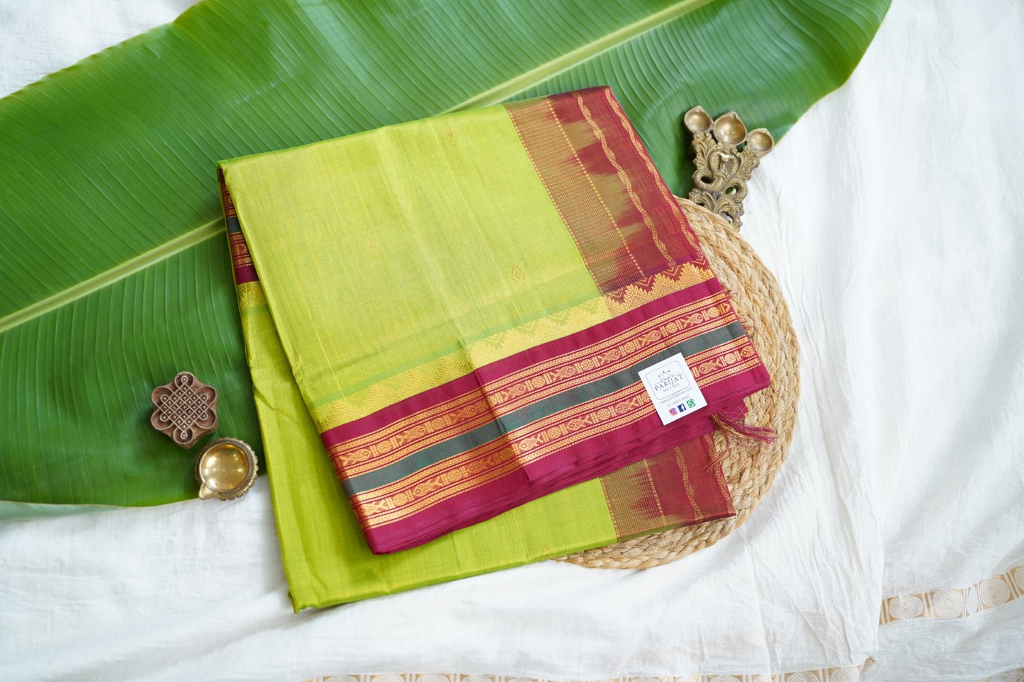 Kanchi Handloom Silk Cotton Saree PC17343