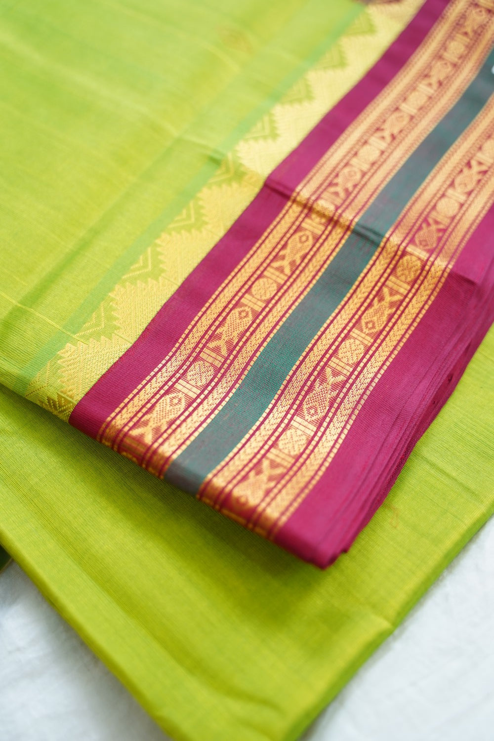 Kanchi Handloom Silk Cotton Saree PC17343