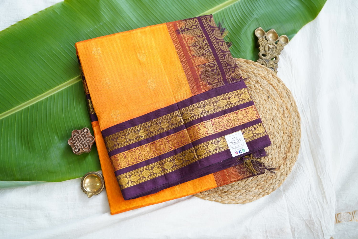 Kanchi Handloom Silk Cotton Saree PC17352