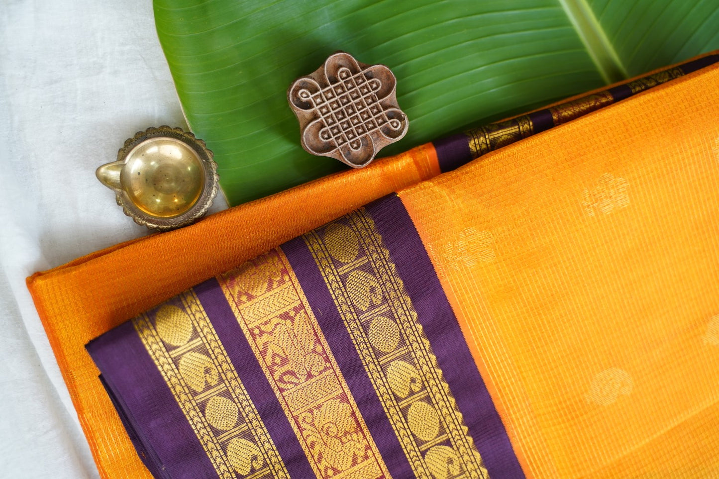 Kanchi Handloom Silk Cotton Saree PC17352