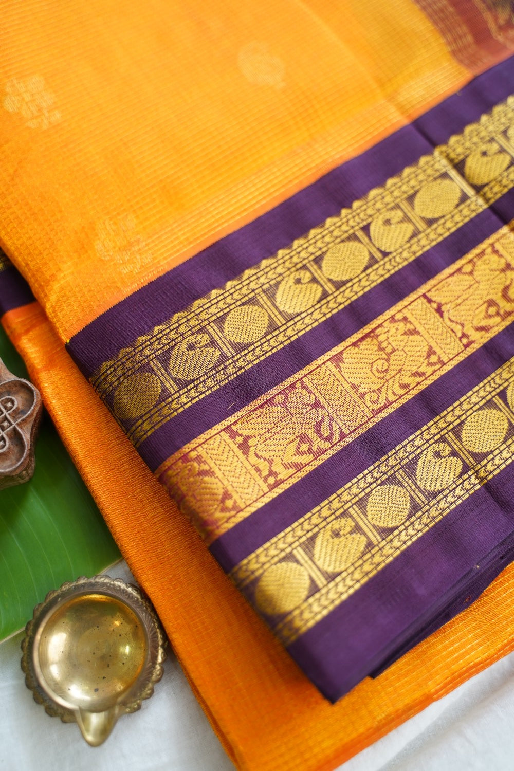 Kanchi Handloom Silk Cotton Saree PC17352