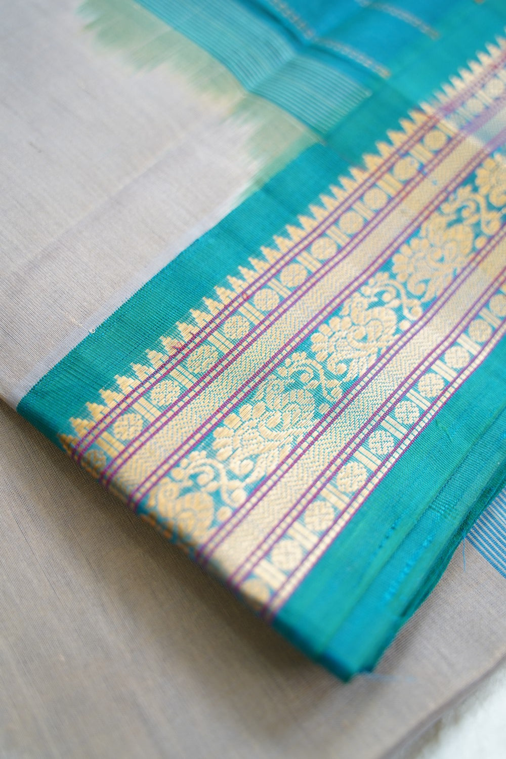 Kanchi Handloom Silk Cotton Saree PC17329