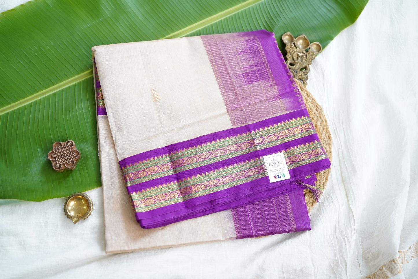 Kanchi Handloom Silk Cotton Saree PC17331