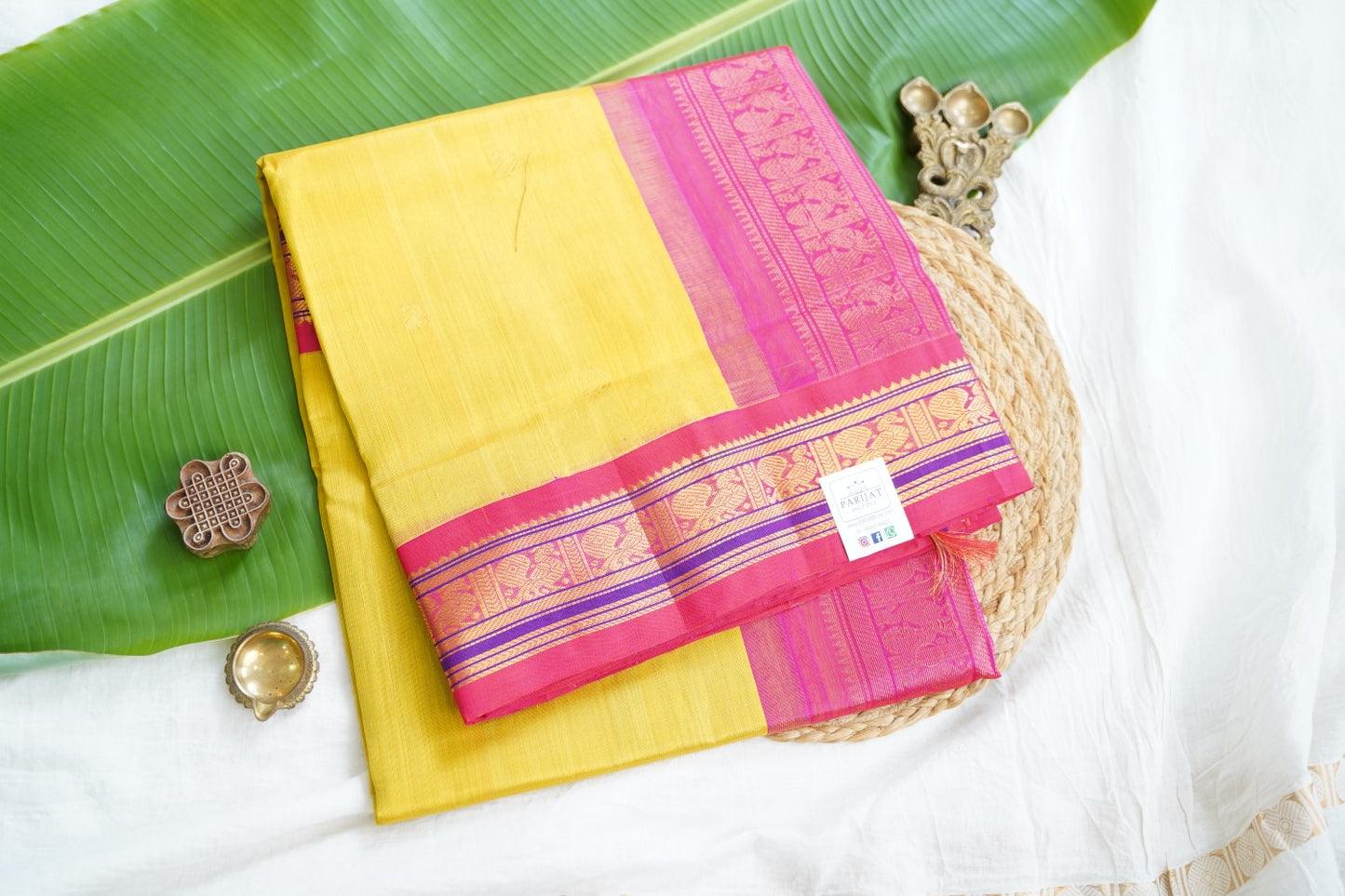 Kanchi Handloom Silk Cotton Saree PC17333