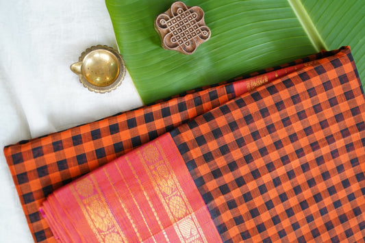 Kanchi Handloom Silk Cotton Saree PC17335