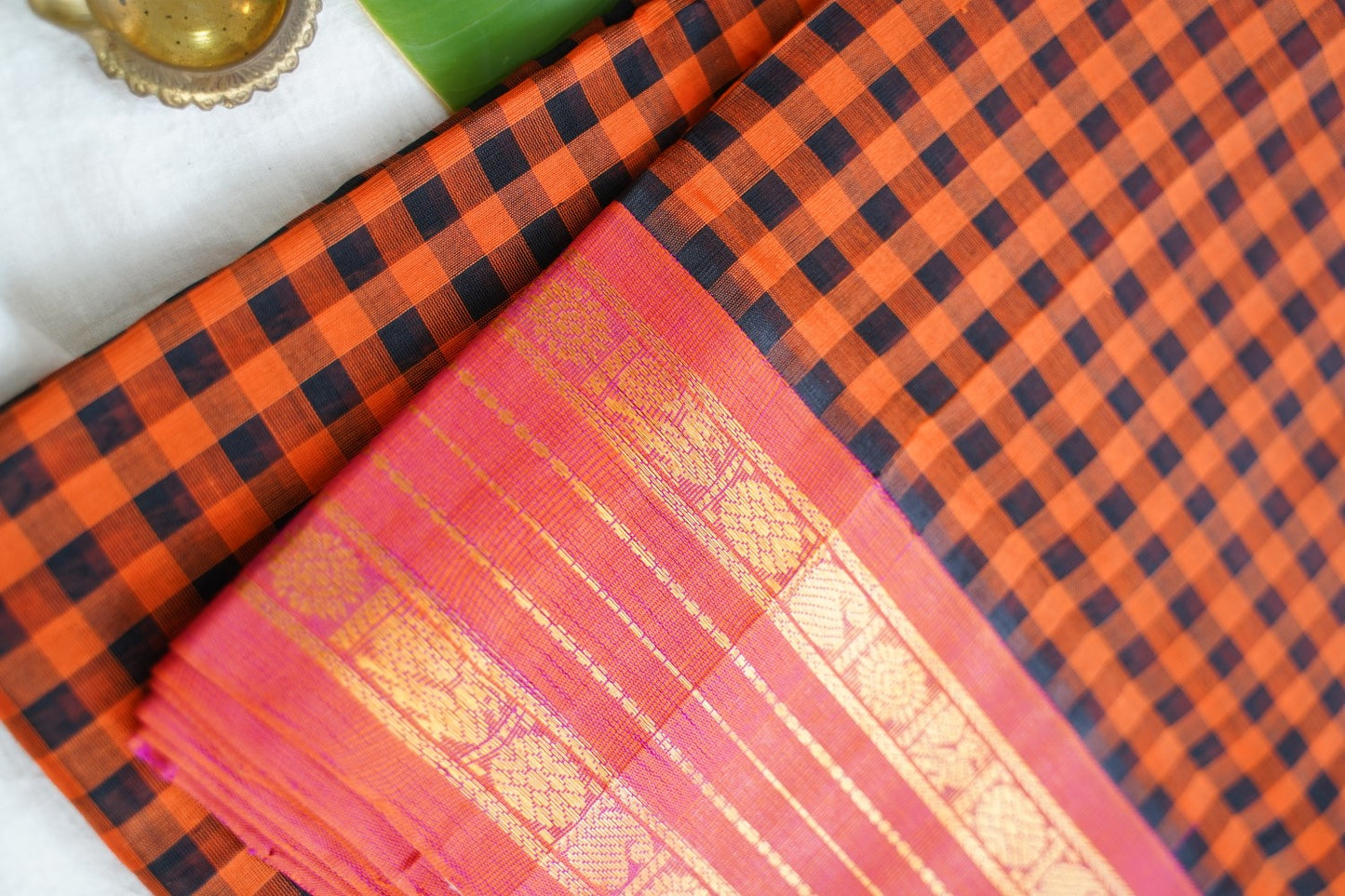 Kanchi Handloom Silk Cotton Saree PC17335