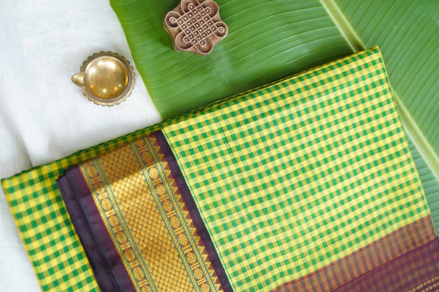 Kanchi Handloom Silk Cotton Saree PC17348