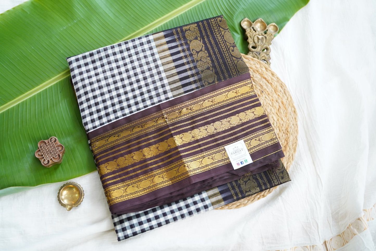 Kanchi Handloom Silk Cotton Saree PC17337