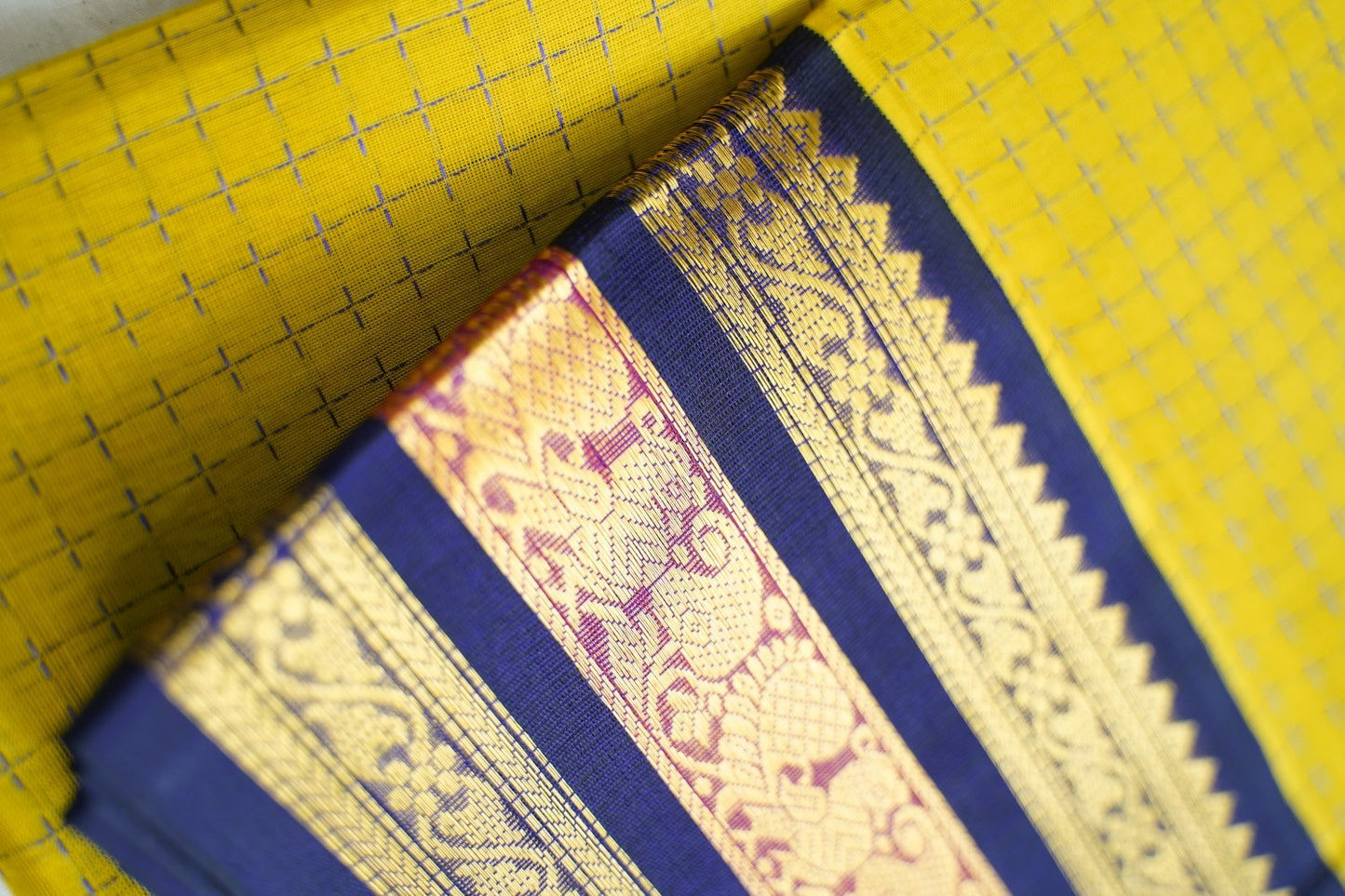 Kanchi Handloom Silk Cotton Saree PC17338