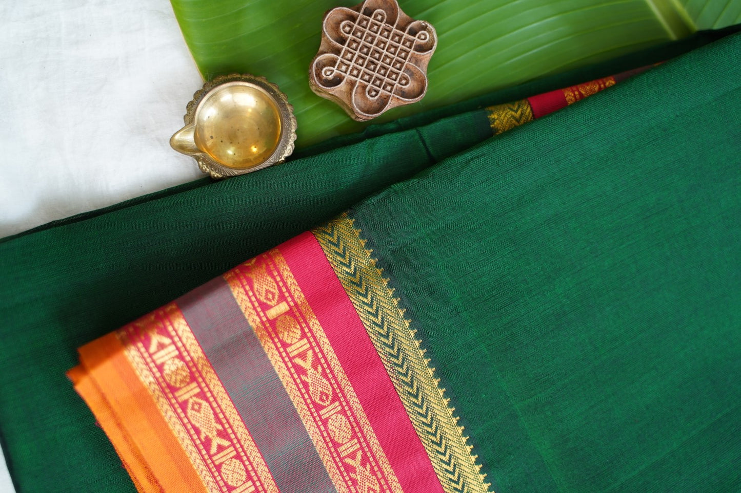 Kanchi Handloom Silk Cotton Saree PC17350