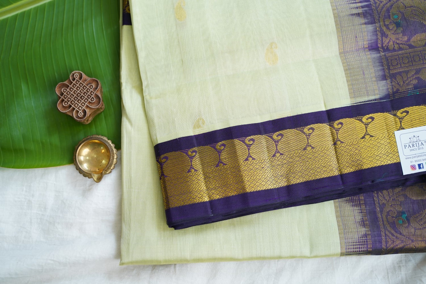 Kanchi Handloom Silk Cotton Saree PC17349