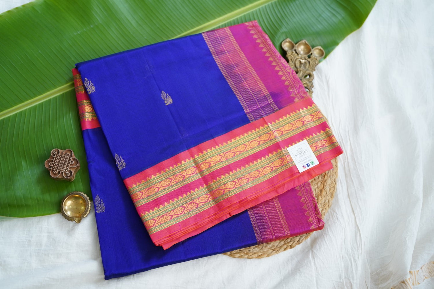 Kanchi Handloom Silk Cotton Saree PC17340