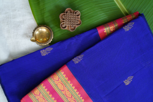 Kanchi Handloom Silk Cotton Saree PC17340