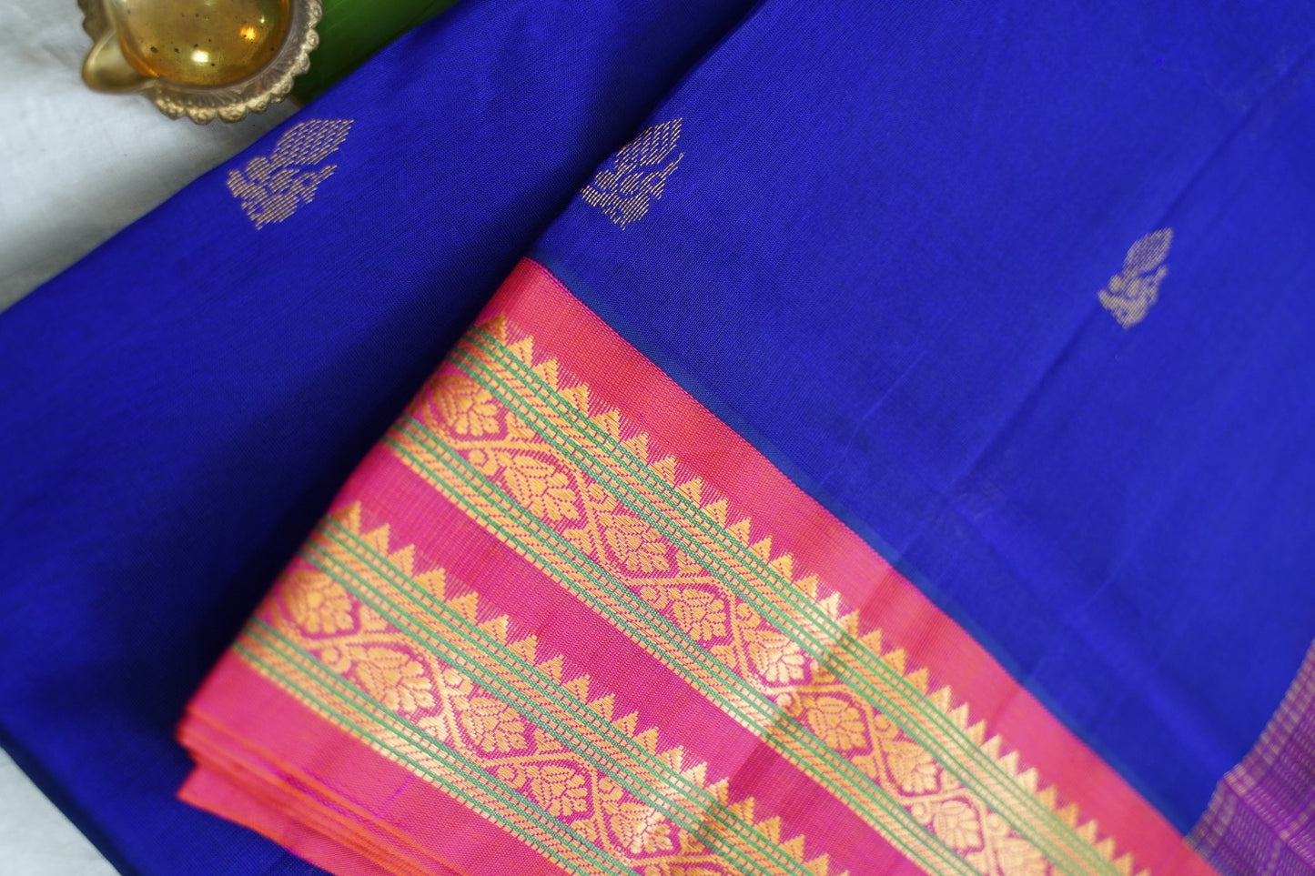 Kanchi Handloom Silk Cotton Saree PC17340