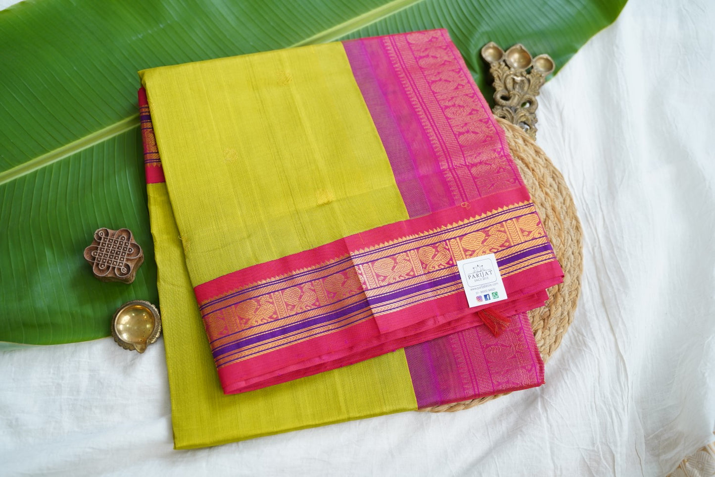 Kanchi Handloom Silk Cotton Saree PC17346
