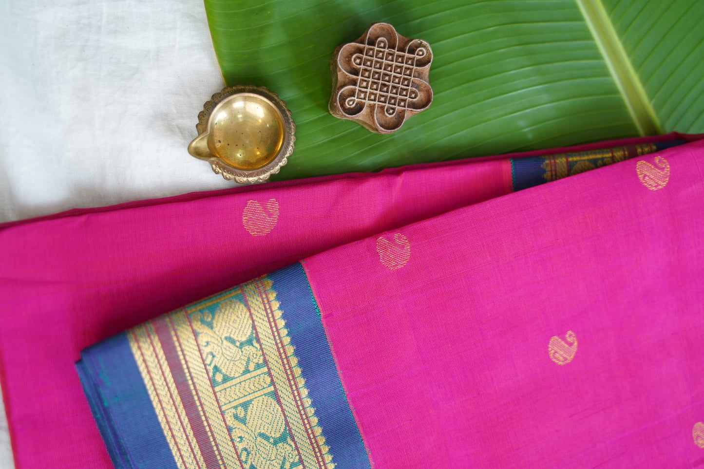 Kanchi Handloom Silk Cotton Saree PC17344