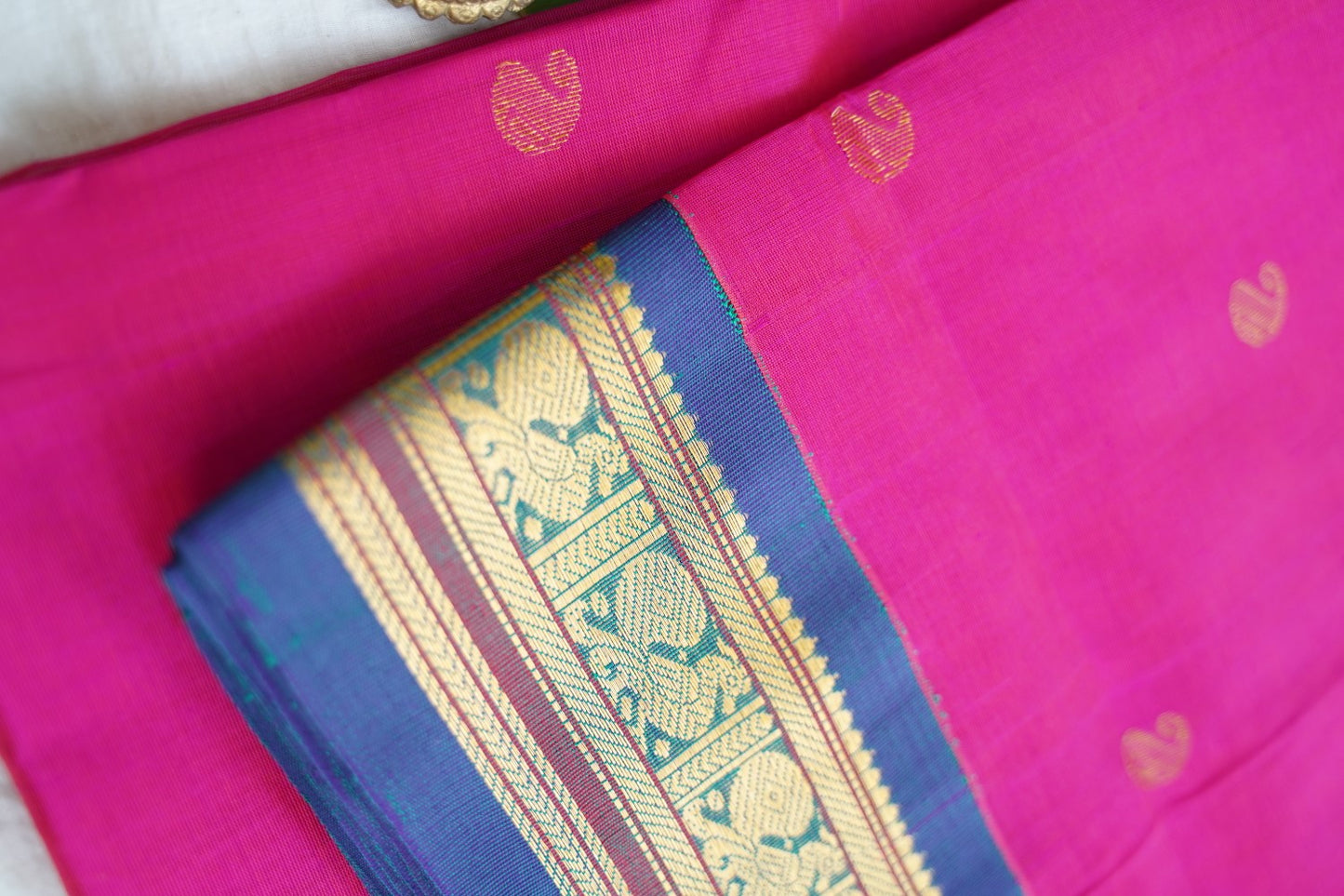 Kanchi Handloom Silk Cotton Saree PC17344
