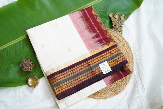 Kanchi Handloom Silk Cotton Saree PC17342