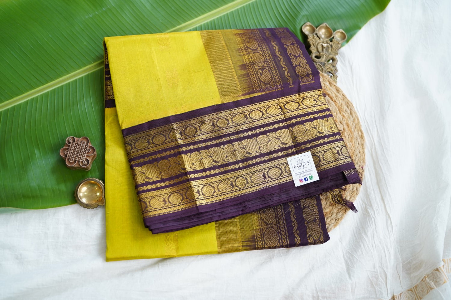Kanchi Handloom Silk Cotton Saree PC17347
