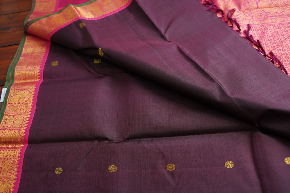 Pure Kanchi Silk Saree PC18180