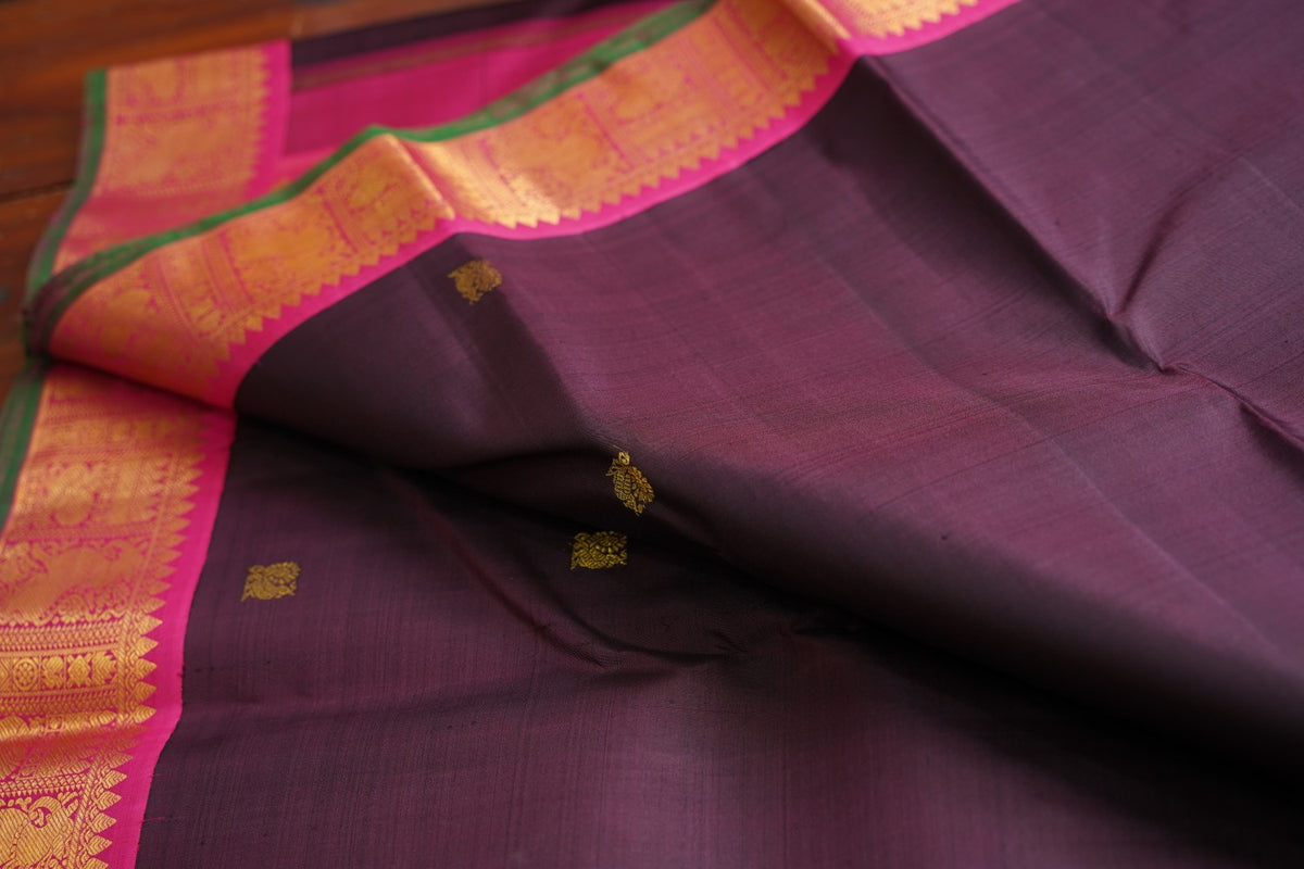 Pure Kanchi Silk Saree PC18180