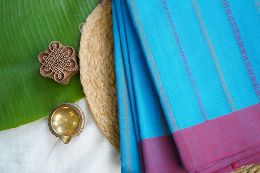 Kanchi handloom Cotton Saree PC17381