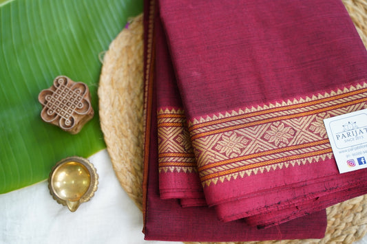 Kanchi handloom Cotton Saree PC17296