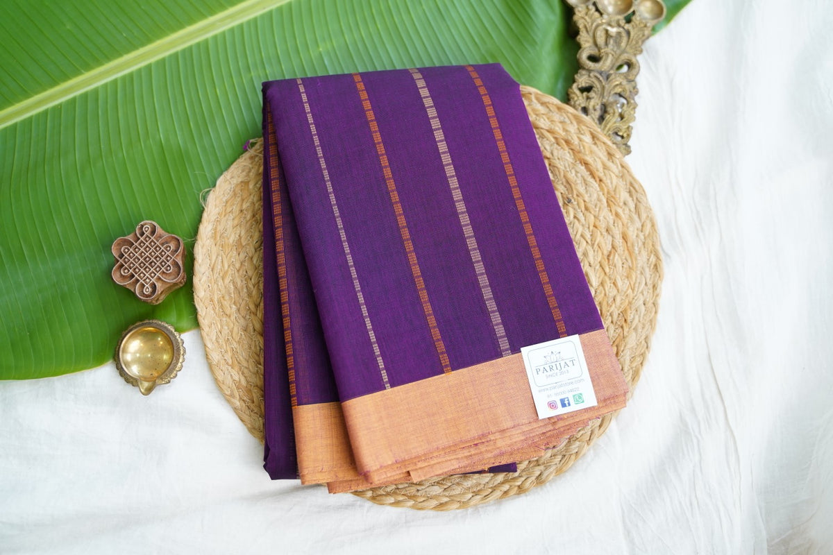 Kanchi handloom Cotton Saree PC17297