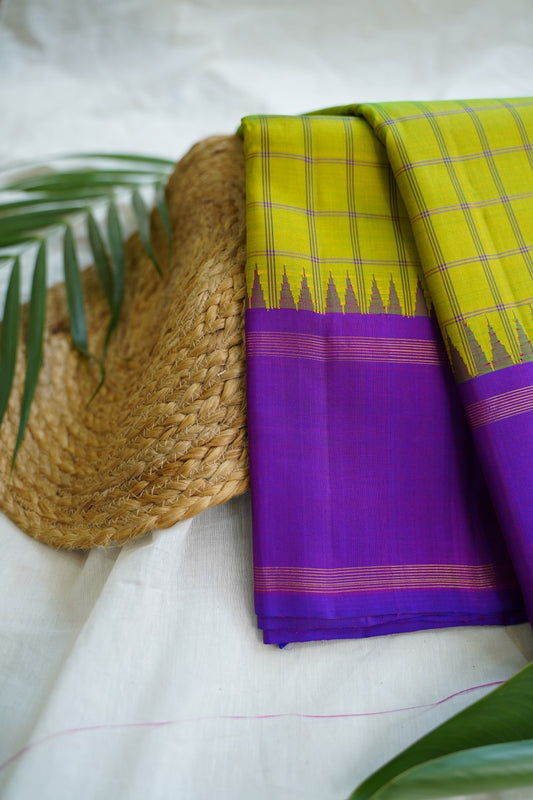 Pure Kanchi Silk Saree -PC14536