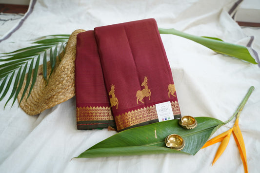 Pure Vairaoosi Kanchi Silk Saree -PC14535