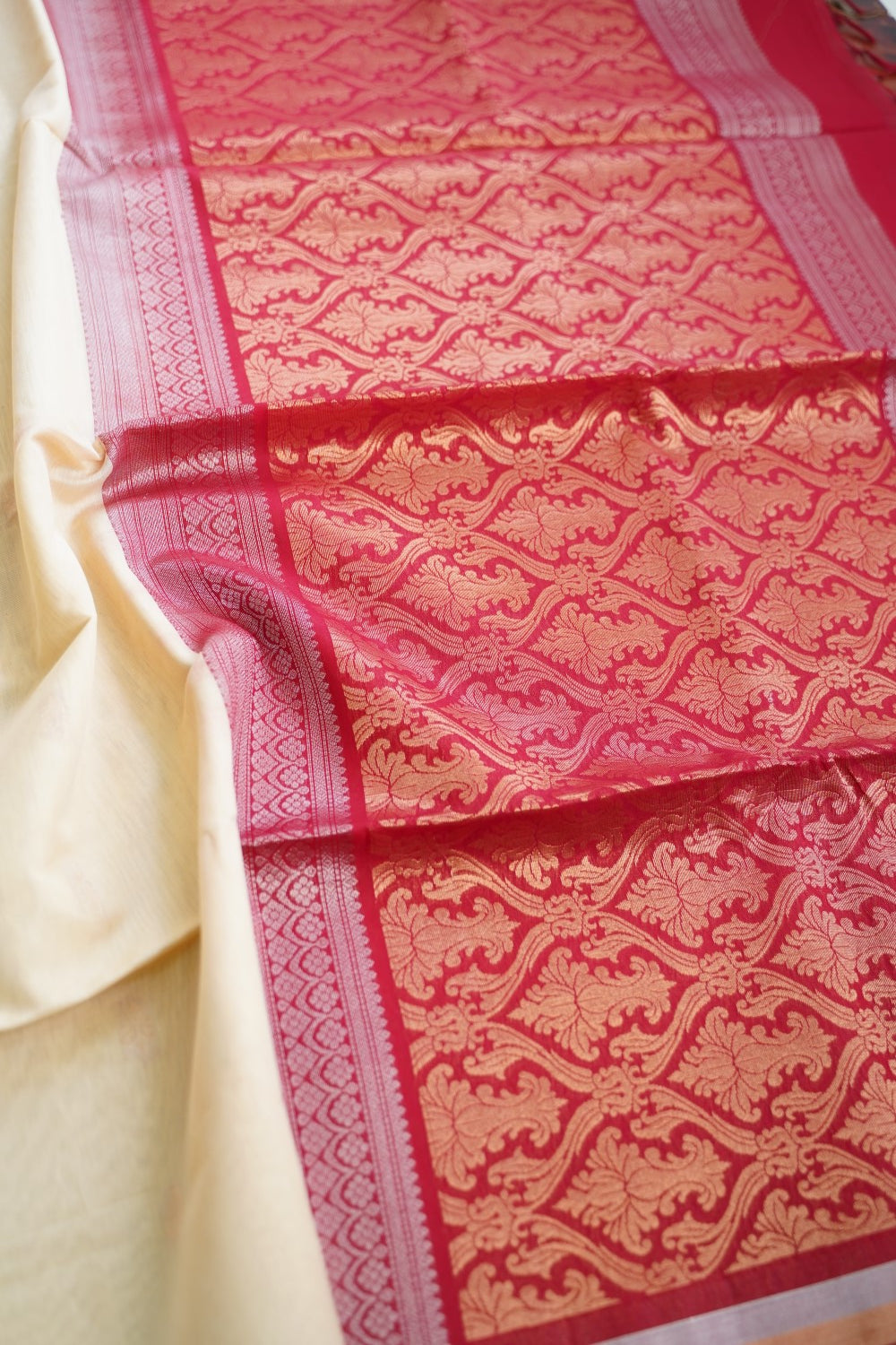 Handloom Silk Cotton Saree PC17360