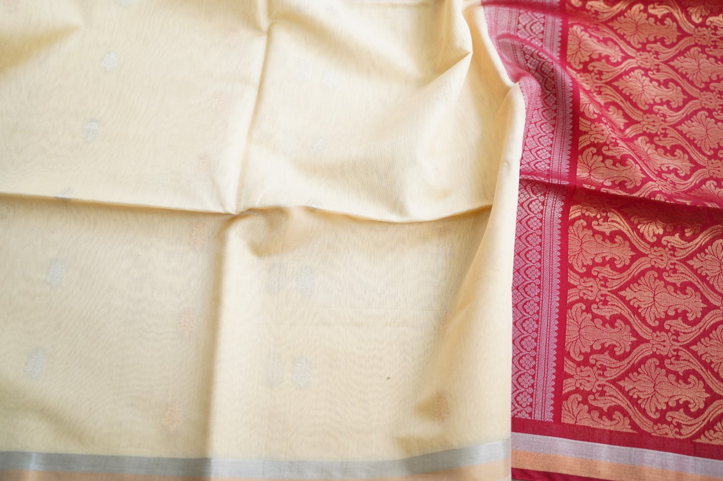 Handloom Silk Cotton Saree PC17360