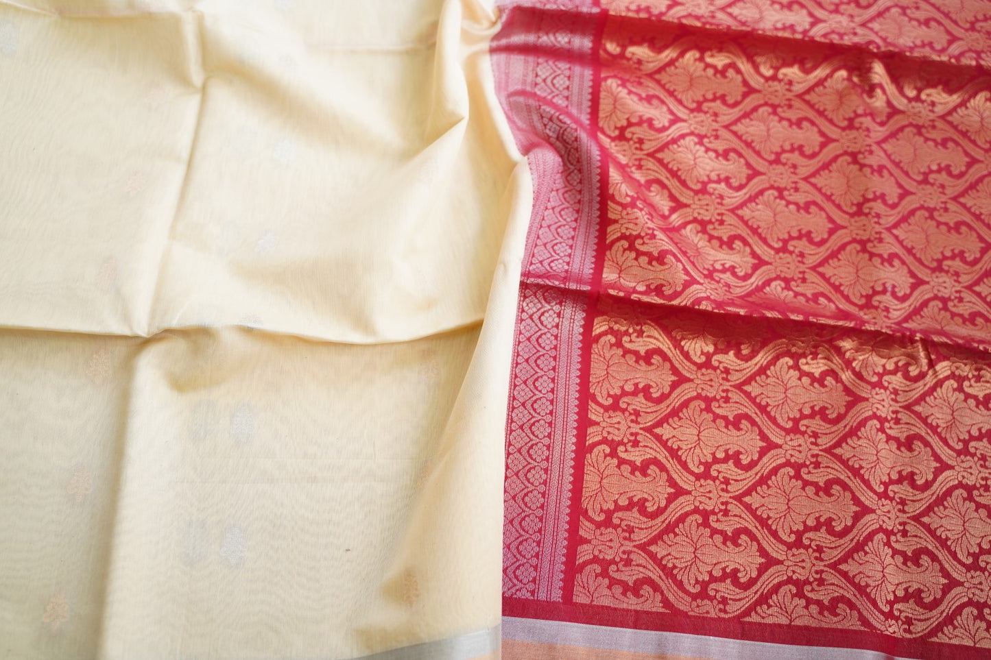 Handloom Silk Cotton Saree PC17360