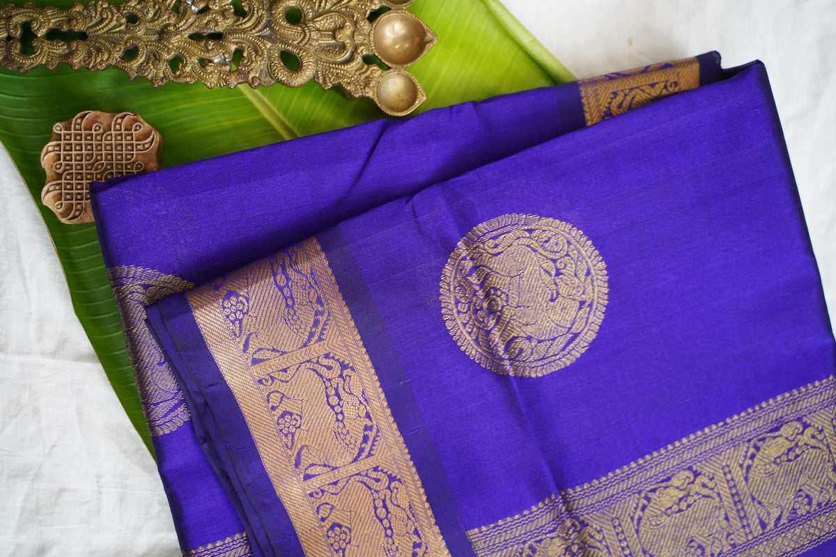 Kanchi Silk Cotton Saree PC18222