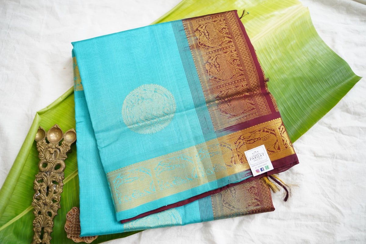 Kanchi Silk Cotton Saree PC18223