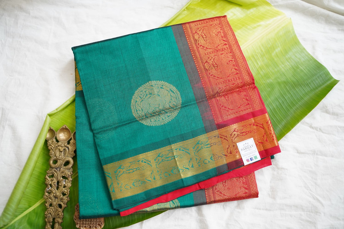 Kanchi Silk Cotton Saree PC18224