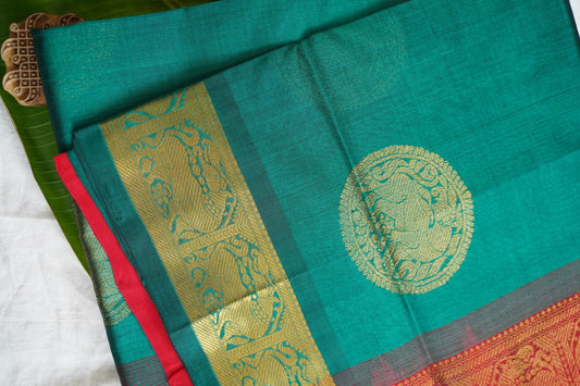 Kanchi Silk Cotton Saree PC18224