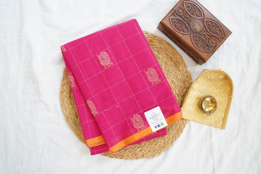 Chettinad handloom Cotton Saree PC16206