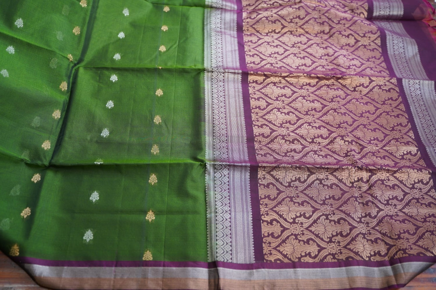 Handloom Silk Cotton Saree PC17357