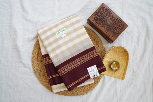 Chettinad handloom Cotton Saree PC16203