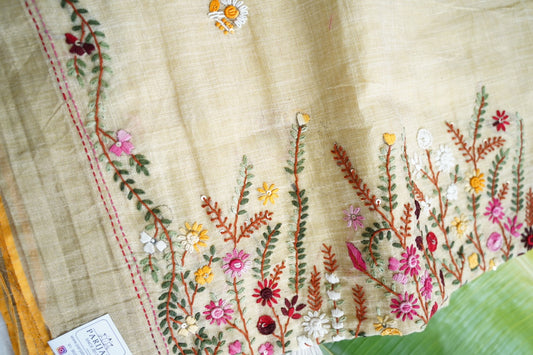 Linen Cotton Saree PC18212