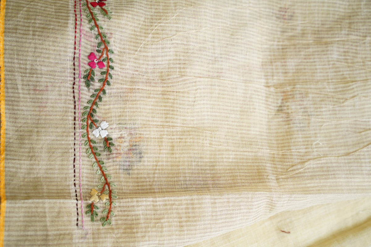 Linen Cotton Saree PC18212
