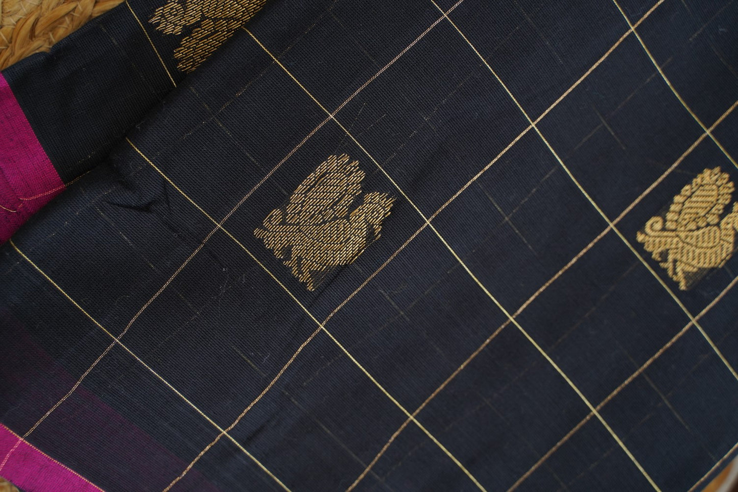 Chettinad handloom Cotton Saree PC16204