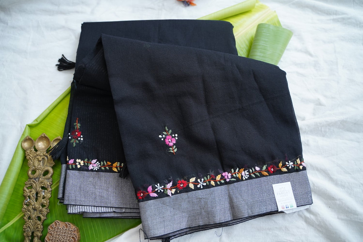 Linen Cotton Saree PC18210