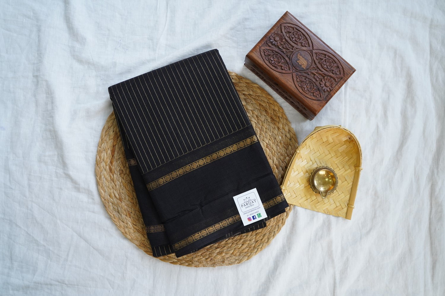 Chettinad handloom Cotton Saree PC16205