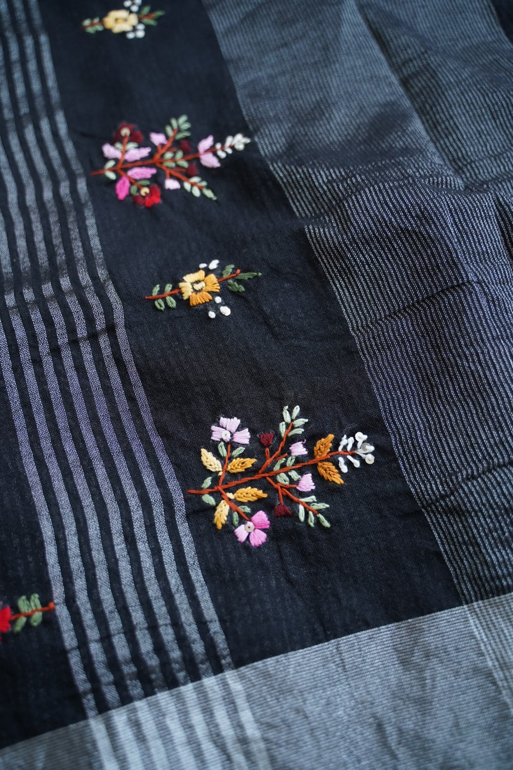 Linen Cotton Saree PC18210