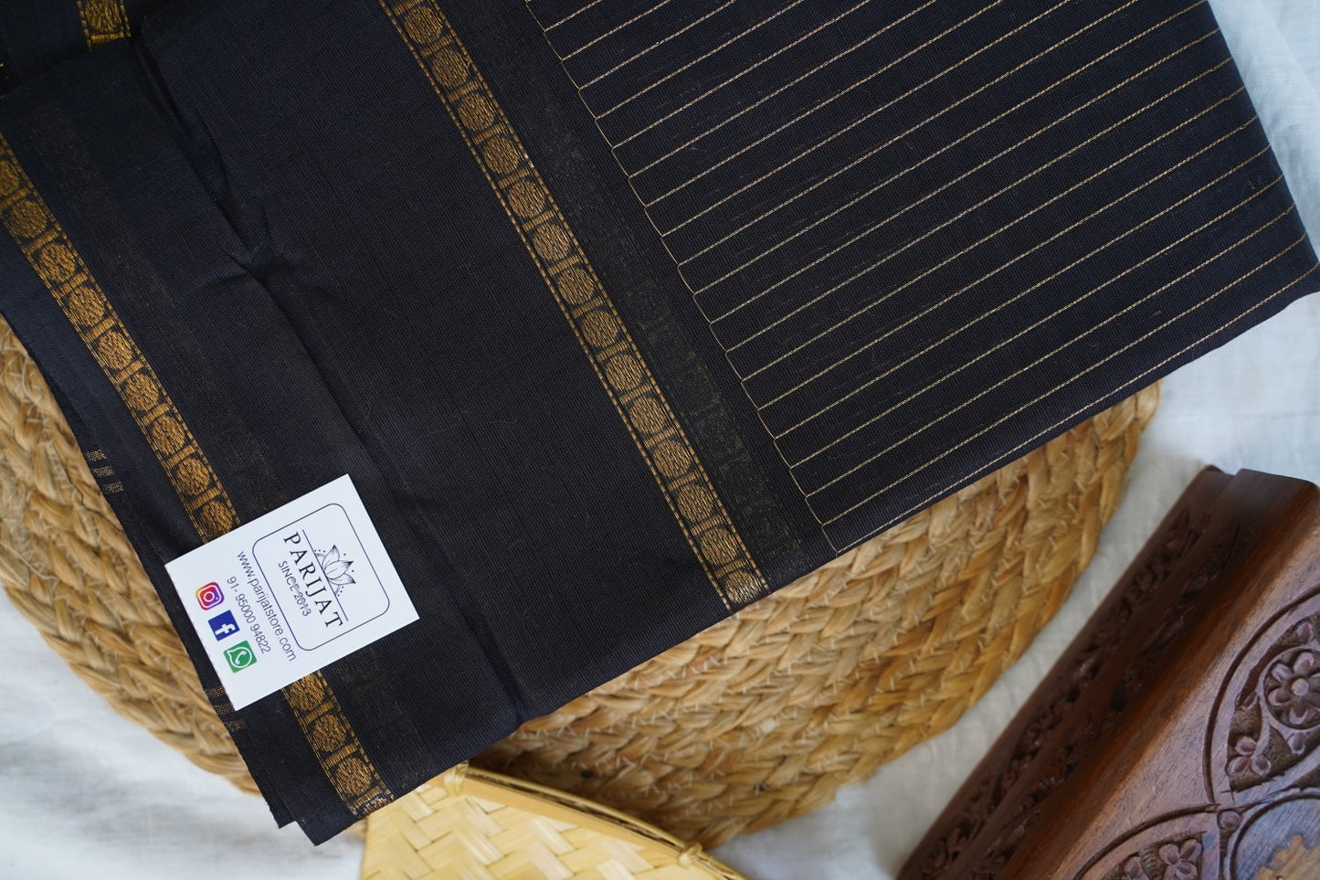 Chettinad handloom Cotton Saree PC16205