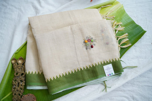 Linen Cotton Saree PC18198