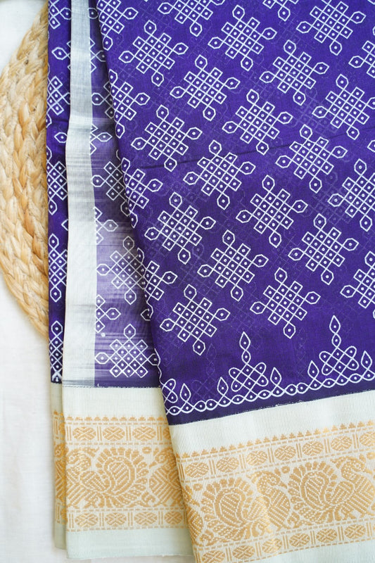 Kanchi Handloom Silk Cotton Saree PC14578